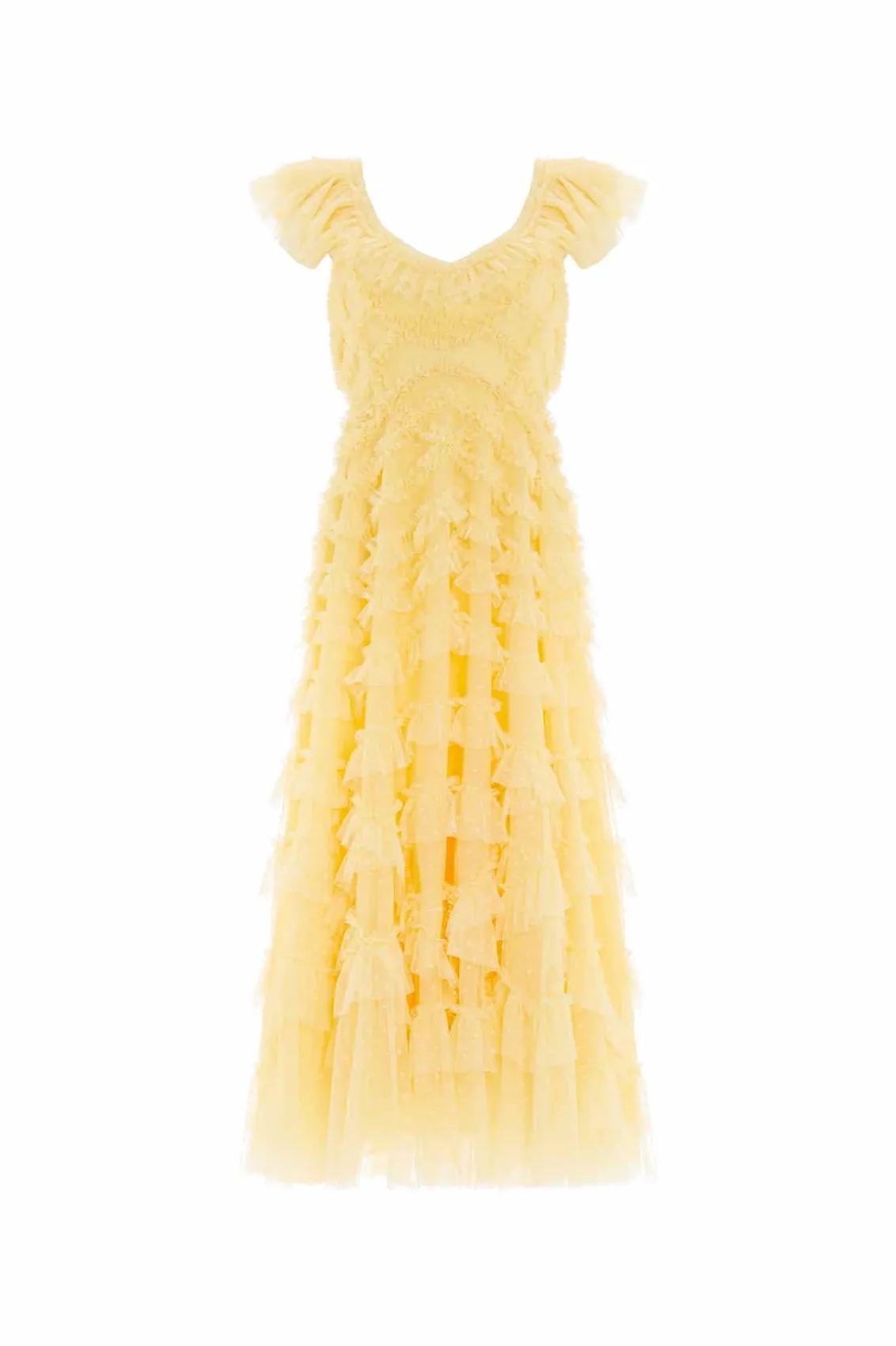 Wedding Guest | Evening Dresses^Needle & Thread Lola Backless Ballerina Dress Yellow