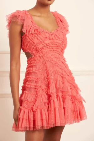 Mini Dresses^Needle & Thread Lola Backless Micro Mini Dress Pink