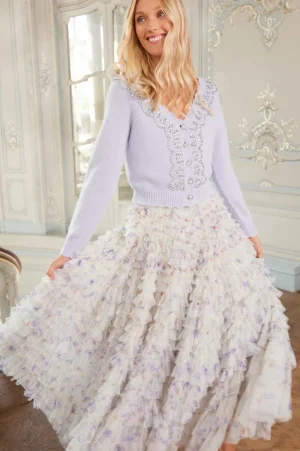 Evening Dresses | Responsibly Sourced^Needle & Thread Ophelia Ditsy Hattie Ruffle Ankle Skirt Multi