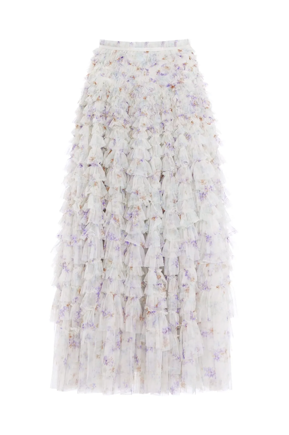 Evening Dresses | Responsibly Sourced^Needle & Thread Ophelia Ditsy Hattie Ruffle Ankle Skirt Multi