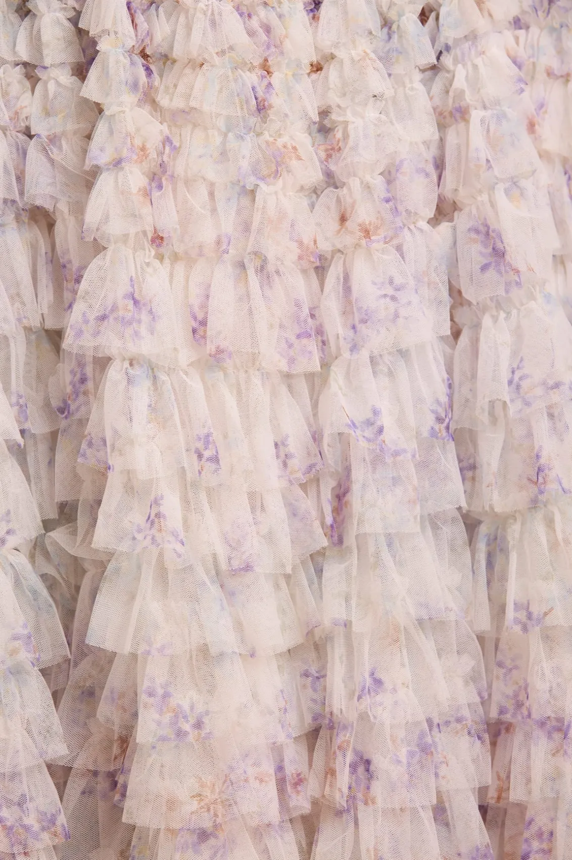 Evening Dresses | Responsibly Sourced^Needle & Thread Ophelia Ditsy Hattie Ruffle Ankle Skirt Multi