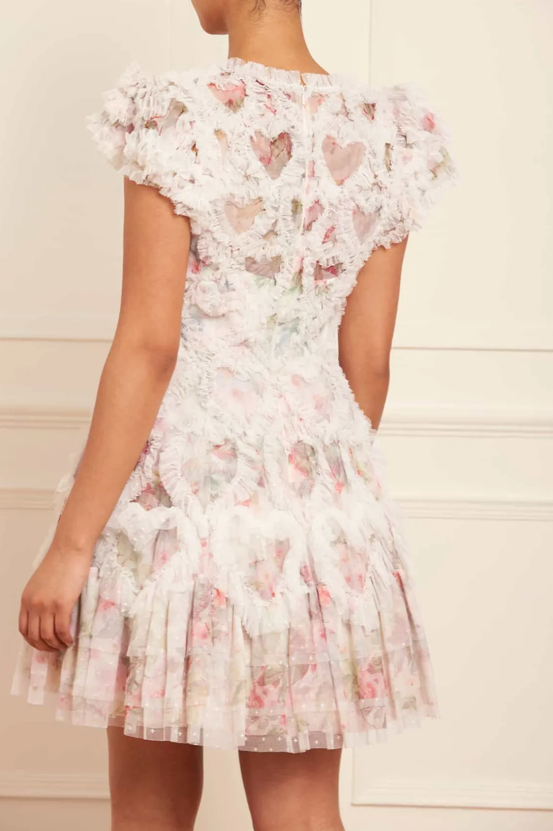 Mummy & Me | Wedding Guest^Needle & Thread Paradise Garden Amorette V-Neck Micro Mini Dress Multi