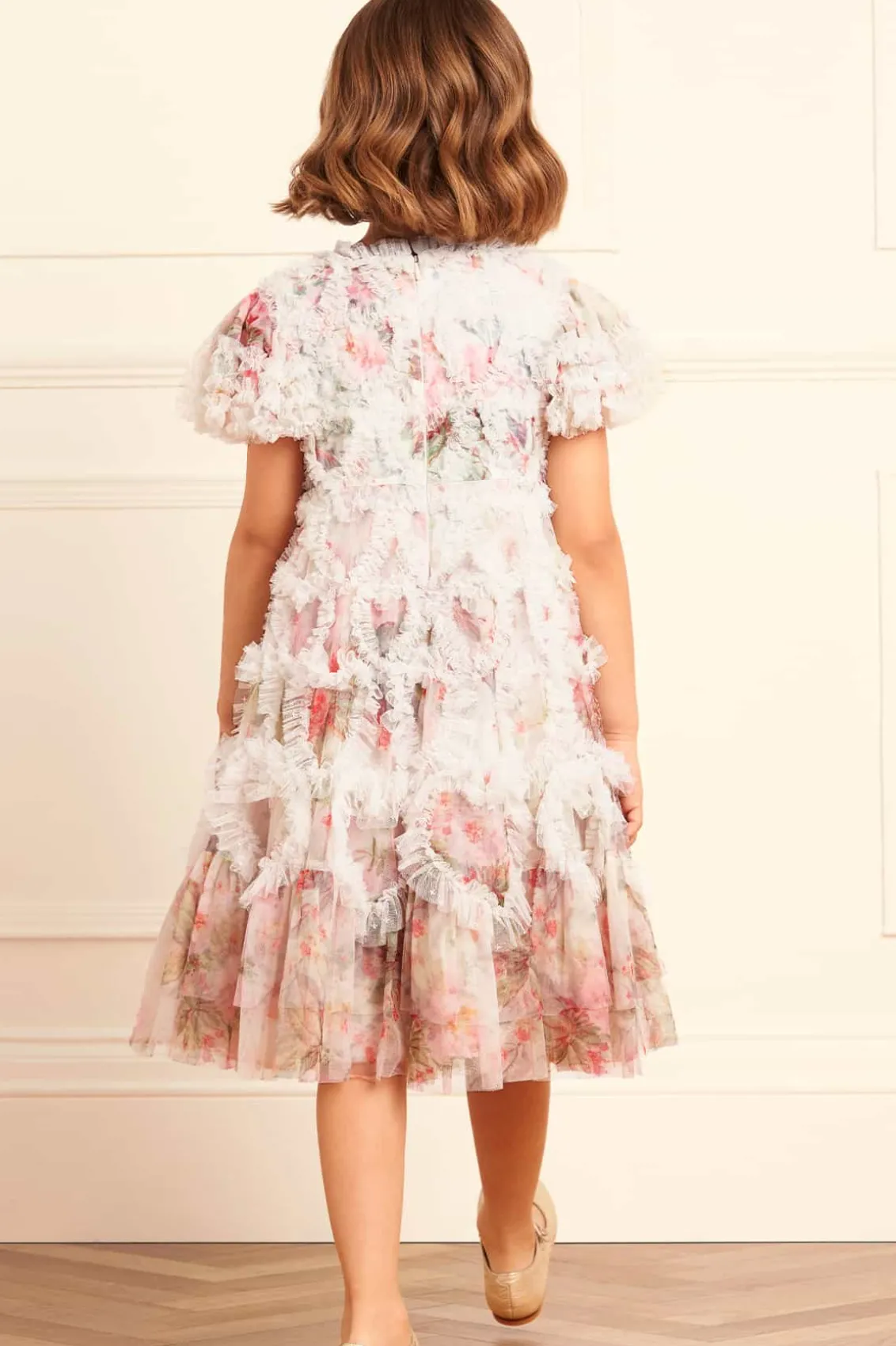 Mummy & Me | Kids Printed Dresses^Needle & Thread Paradise Garden Amorette Kids Dress Multi
