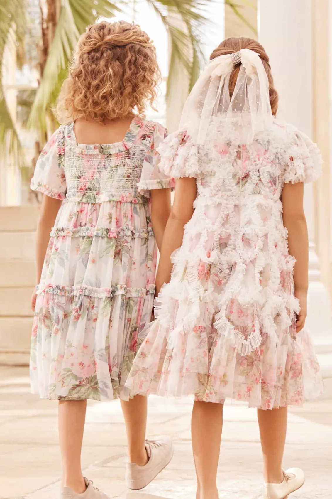 Mummy & Me | Kids Printed Dresses^Needle & Thread Paradise Garden Amorette Kids Dress Multi