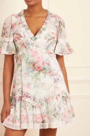 Wedding Guest | Mini Dresses^Needle & Thread Paradise Garden Sonata Georgette Micro Mini Dress Multi