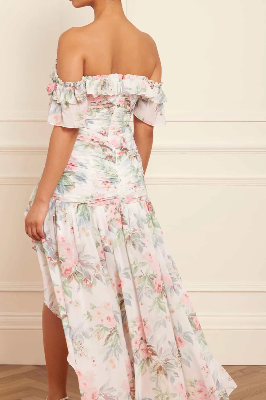 Mini Dresses^Needle & Thread Paradise Garden Susie Chiffon High-Low Dress Multi