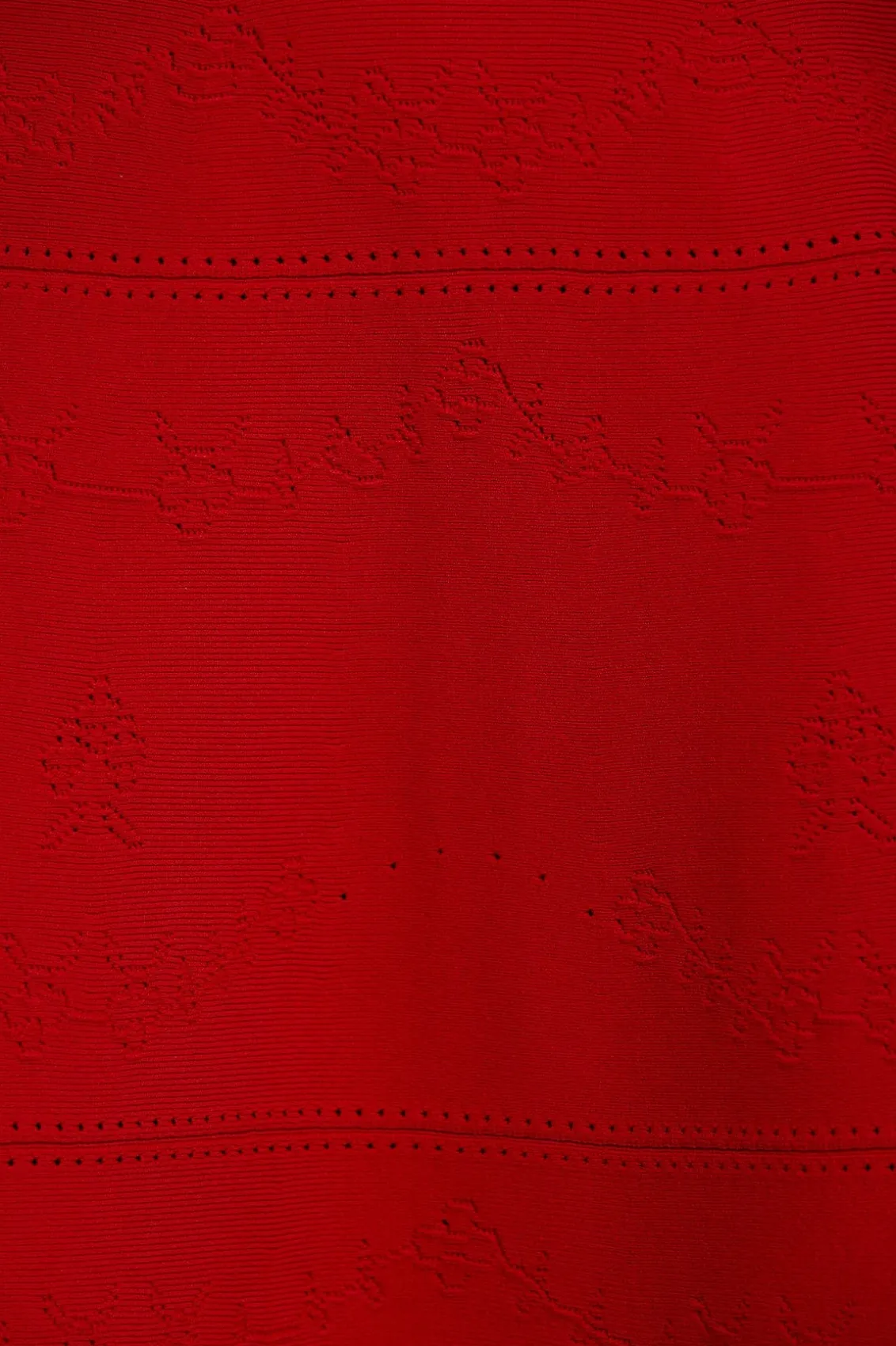 Day Dresses | Knitted Dresses^Needle & Thread Pretty Pointelle Knit Ankle Gown Red