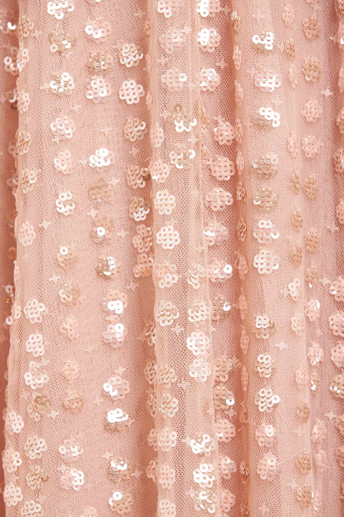 Evening Dresses | Embellished Dresses^Needle & Thread Raindrop Long Sleeve Ankle Gown Beige