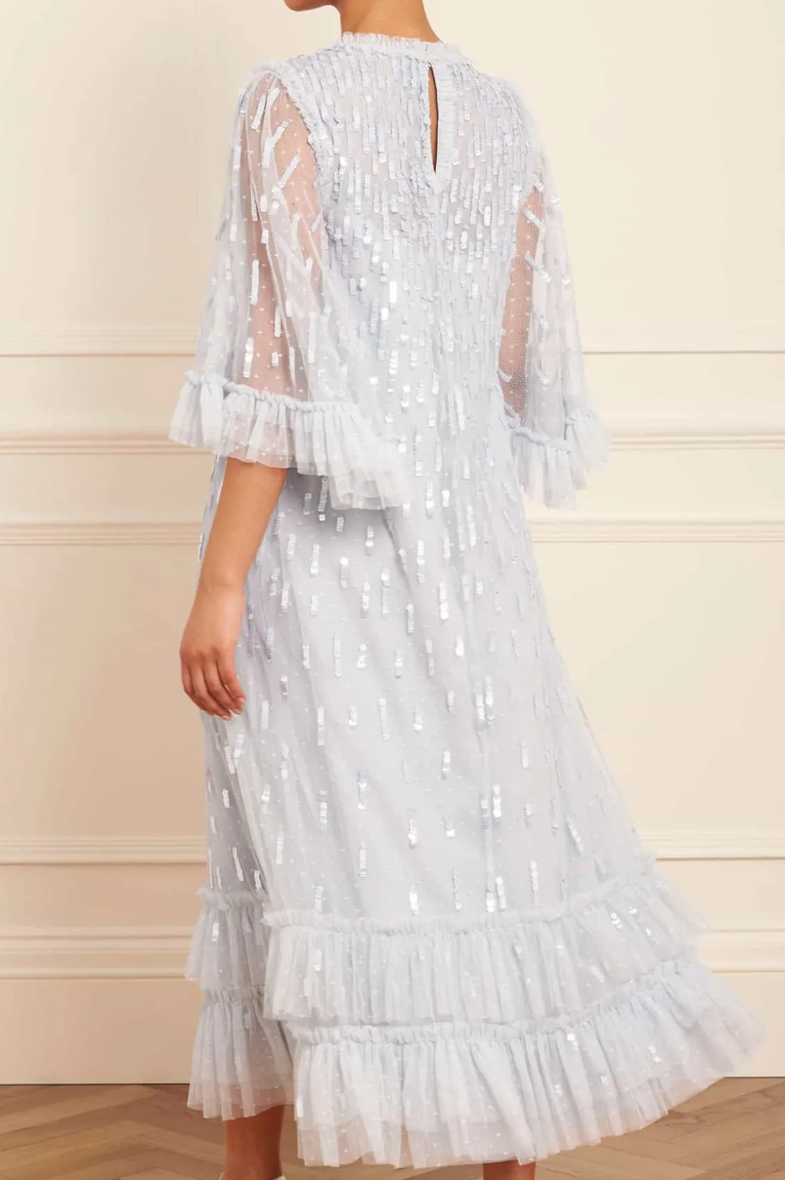 Evening Dresses | Embellished Dresses^Needle & Thread Sequin Dash Ballerina Dress Blue