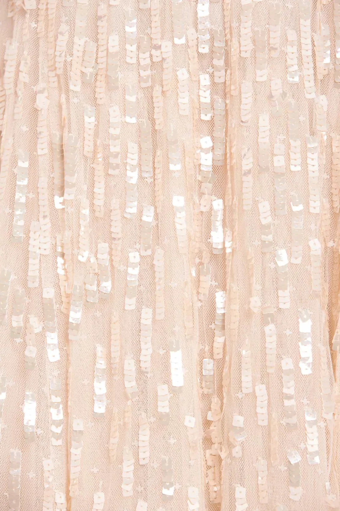 Bridal | Evening Dresses^Needle & Thread Sequin Dash Cape Ankle Gown Champagne