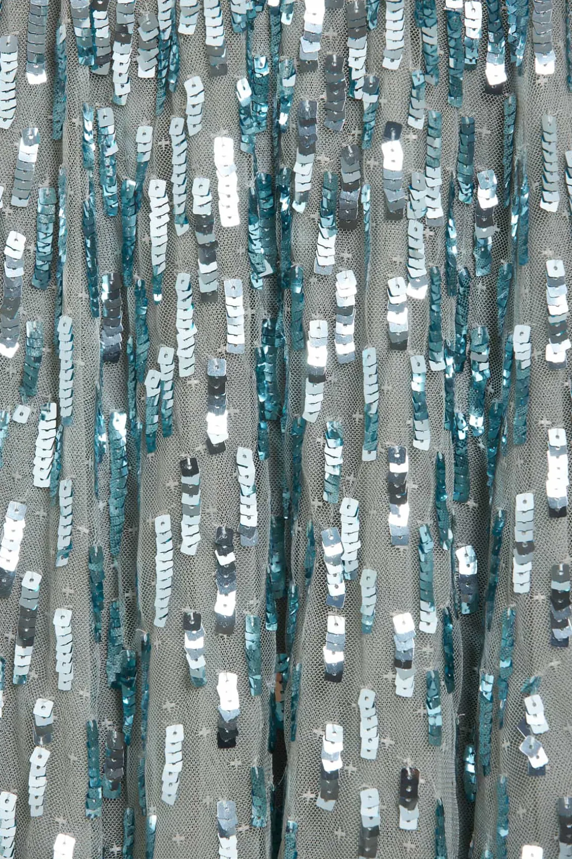 Evening Dresses | Embellished Dresses^Needle & Thread Sequin Dash Long Sleeve Ankle Gown Green