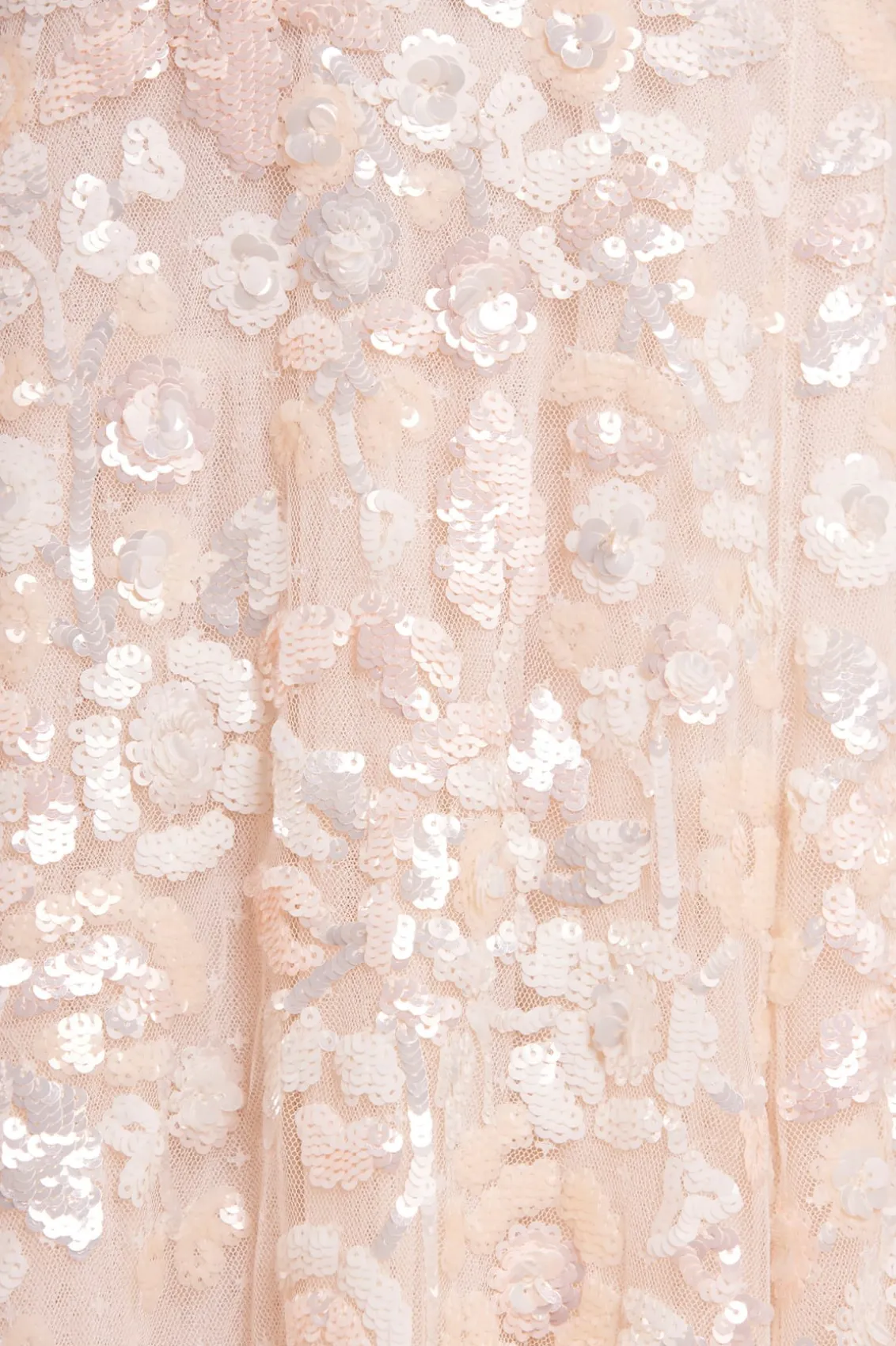 Bridal | Evening Dresses^Needle & Thread Sequin Paradise Short Sleeve Gown Champagne