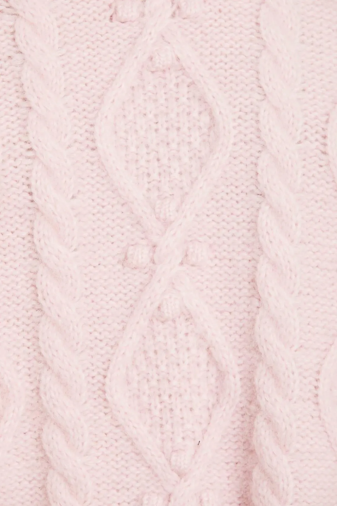 Knitwear | Exclusives^Needle & Thread Sylvie Cable Longline Jumper Pink
