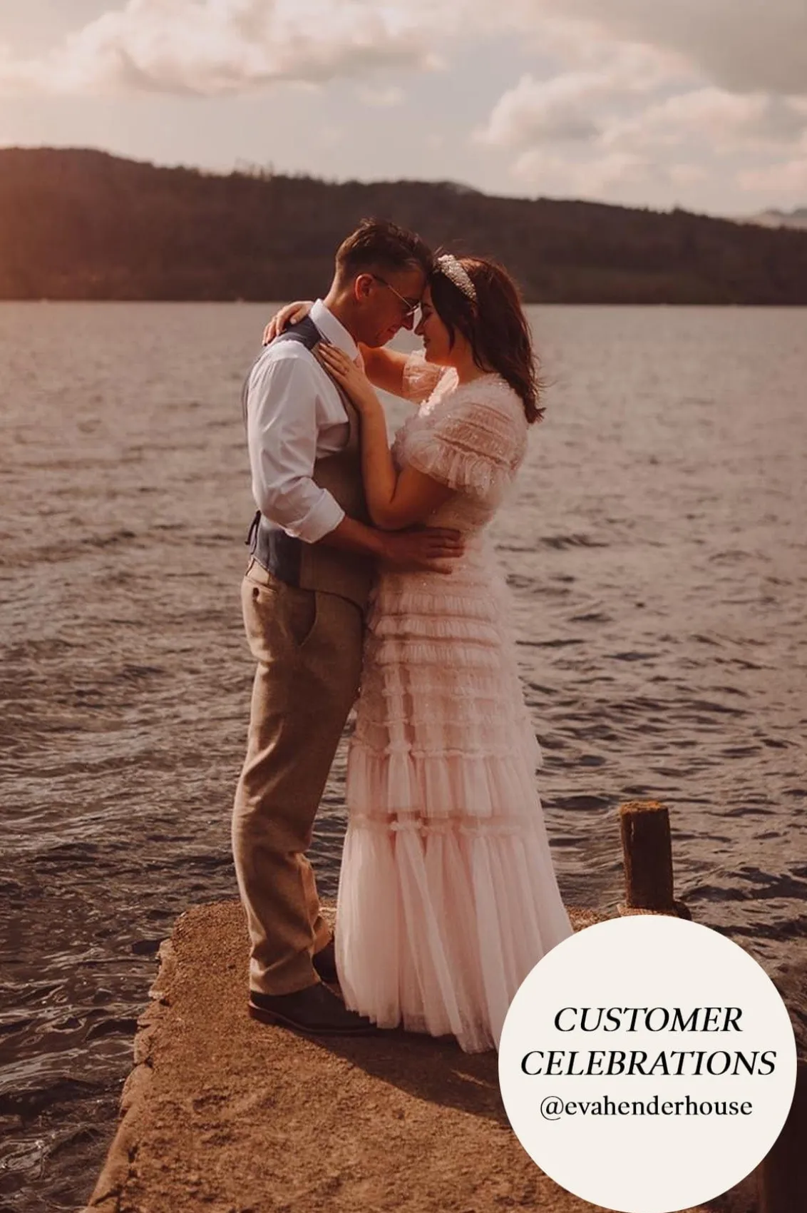 Bridal | Mummy & Me^Needle & Thread Valentine Ruffle Gown Champagne