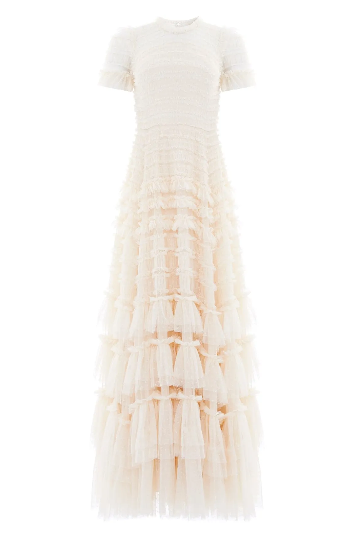 Bridal | Mummy & Me^Needle & Thread Valentine Ruffle Gown Champagne