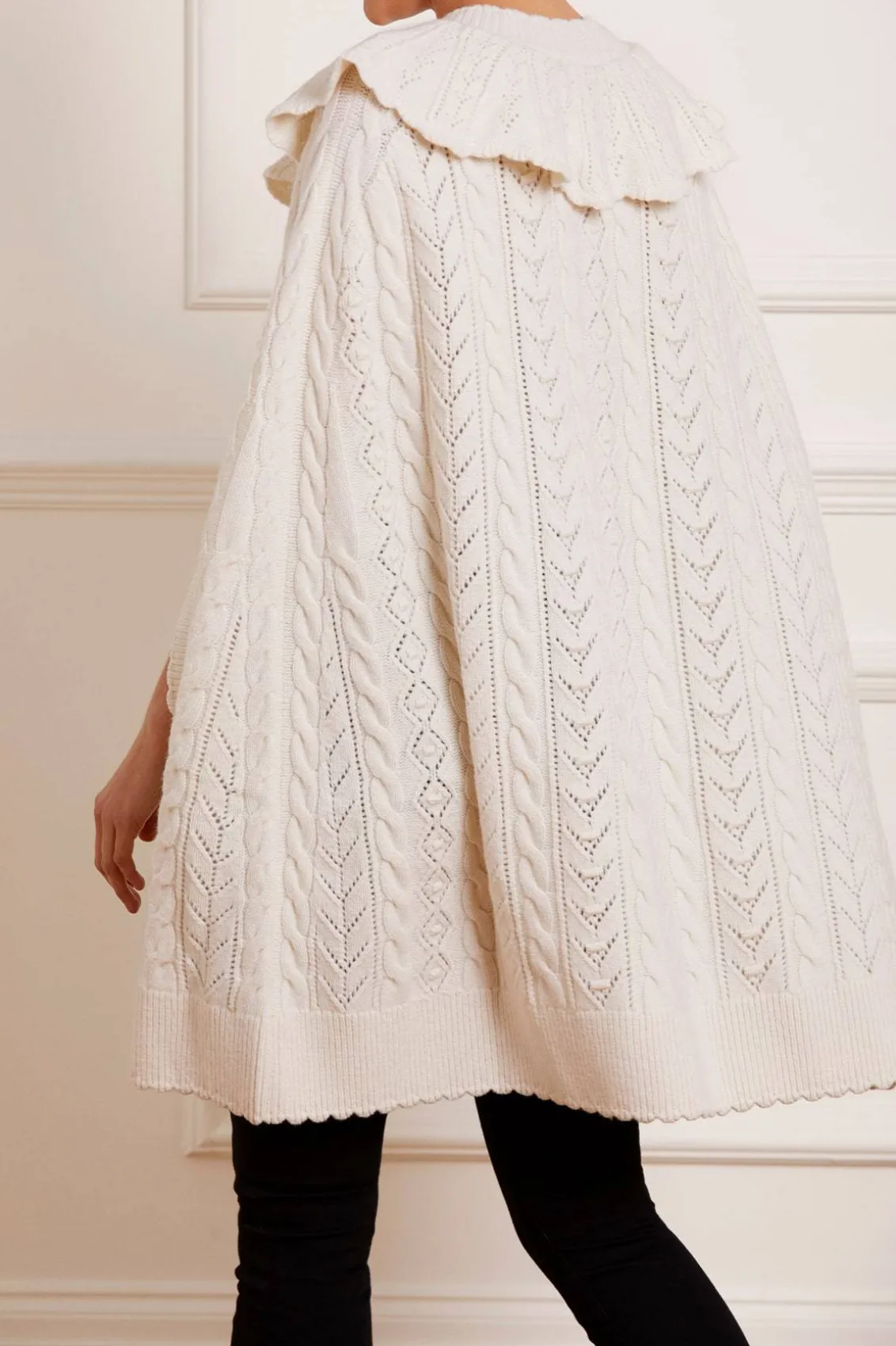 Wedding Wardrobe | Capes^Needle & Thread Victoriana Cape Champagne