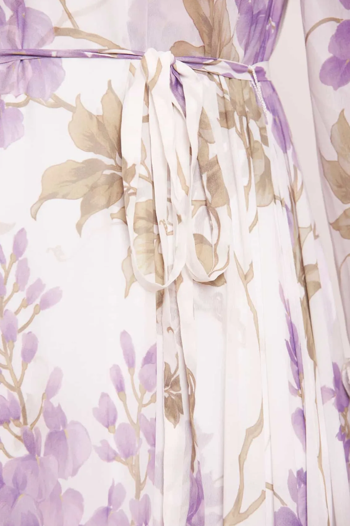 Wedding Guest | Mini Dresses^Needle & Thread Wisteria Chiffon Round Neck Mini Dress Multi