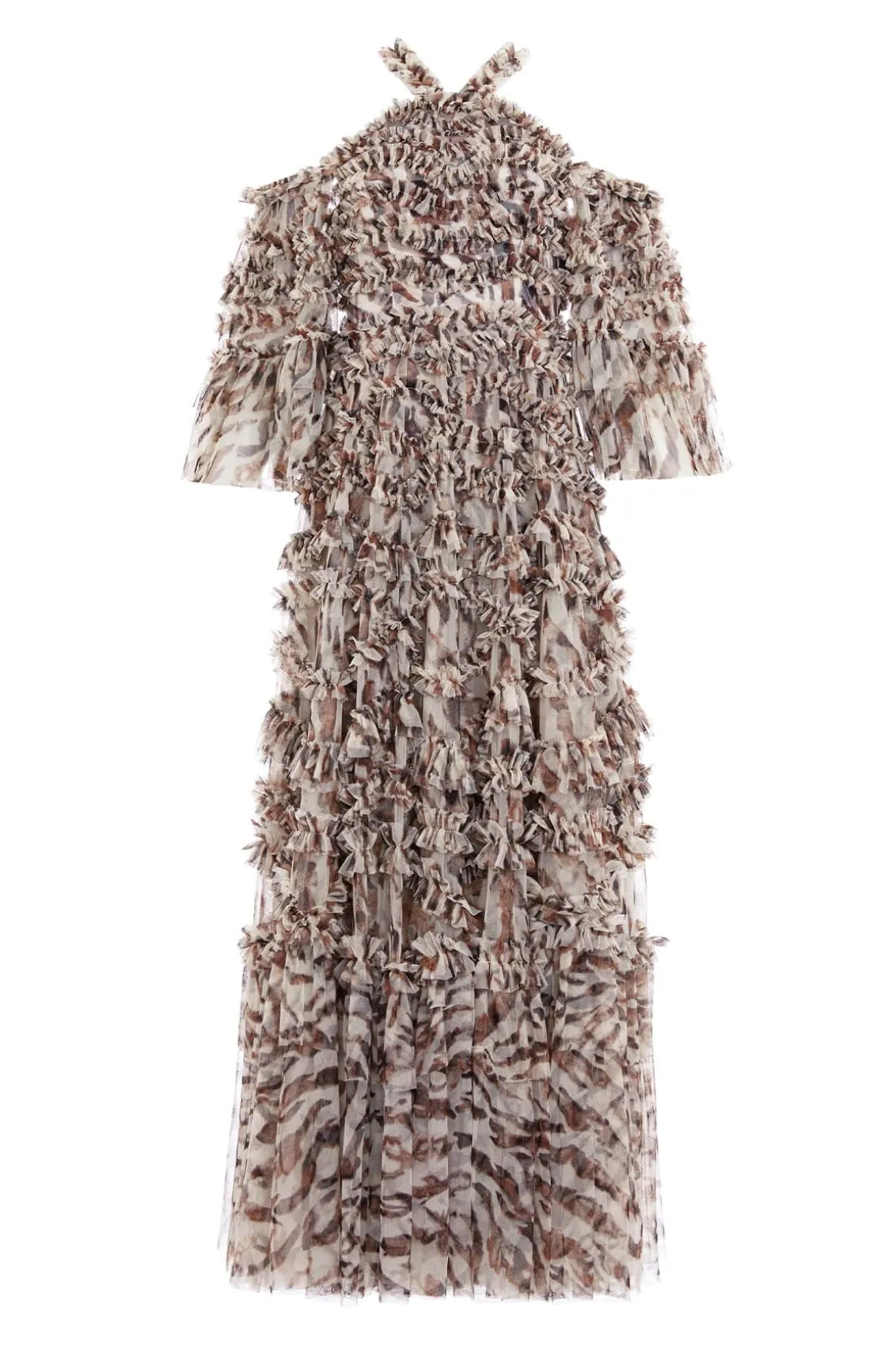 Evening Dresses | Printed Dresses^Needle & Thread Zebra Bronte Off-Shoulder Gown Multi